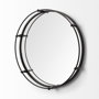 Kimbel Round Mirrored Tray