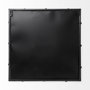 Christa Black Metal Mirrored Base Square Tray