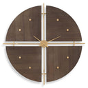 Walnut Elegance Clock