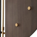 Walnut Elegance Clock
