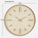 Stone Serenity Clock