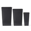Small Square Black Metal Pot