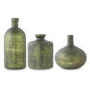 Antique Matte Green Vases