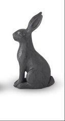 Black Resin Rabbit Small