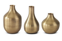 Antique Gold Vase Taper Candleholders