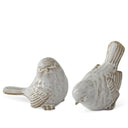 Assorted 3.5" Glazed Ceramic Bird