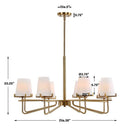 Lassen, 8 Lt Chandelier