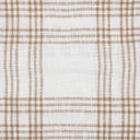 Wheat Plaid Woven Throw Blanket 50x60 Fall Decor