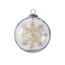 4" Gold Snowflake Ornament