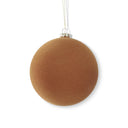 Tan Velvet Ornament