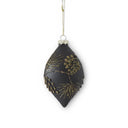 Black & Gold Pine Ornament