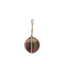 Red & Green Plaid Ornament