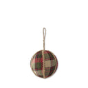 Red & Green Plaid Ornament