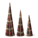 Red & Green Plaid Trees