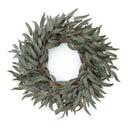 Green Leafy Wreath 25"