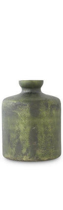 Antique Matte Green Vases