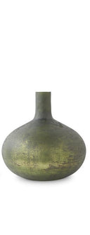 Antique Matte Green Vases