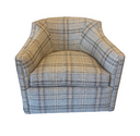 Gayle Swivel Chair - Plaid About You Autumn