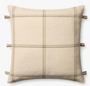 Lainey Natural/Olive 24x24
