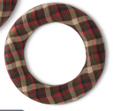 Red & Green Plaid Wreath