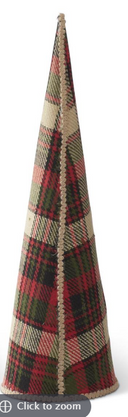 Red & Green Plaid Trees