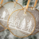 WINTER SCENE ORNAMENT Set