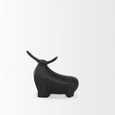 BLACK BULL STATUE