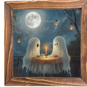 Ghost Having Dinner Picture