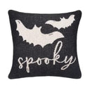 Spooky Bats Reversible Throw Pillow