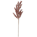 28 Inch Flocked Berry Stem