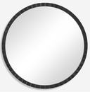 DANDRIDGE ROUND MIRROR, BLACK