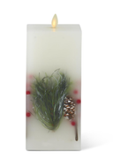 LUMINARA White Wax Berry & Pine