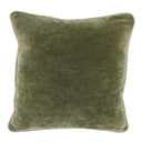 SLD HEIRLOOM VELVET MOSS 18X18 PILLOW