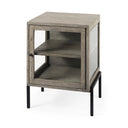 GREY SIDE TABLE