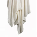 Cotton Knit Throw VINTAGE WHITE