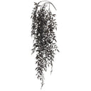 41" GLITTERED HANGING BUSH