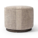 SINCLAIR ROUND OTTOMAN MAN-F