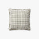 BLACK CHECKERED PILLOW