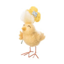 Easter Chick & Buttercup Flower Decorative Figurine