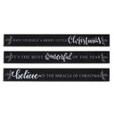 ASSORTED CHRISTMAS SIGNS LARGE