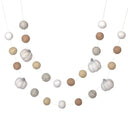 NEUTRAL PUMPKIN GARLAND