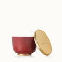 THYMES Simmered Cider Poured Candle Tin, Gold Lid