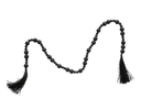 Wood bead garland
