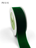 1.5 Inch x 10 Yards Classic Velvet Ribbon with Woven Edge