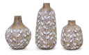 PATTERENED RESIN VASE