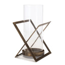 CRISS CROSS CANDLEHOLDER