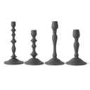 Black CANDLEHOLDER LRG