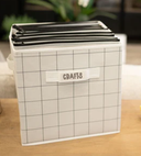 Canvas Storage Bin, 13"x13" (Single)