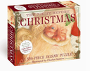 THE NIGHT BEFORE CHRISTMAS - 550 PUZZLE AND BOOK