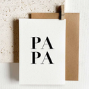Greeting Card - Papa